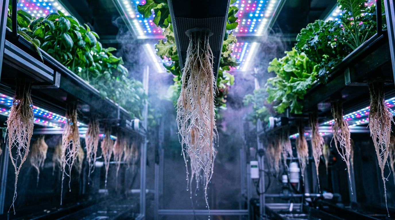 Aeroponikk — røtter i luft